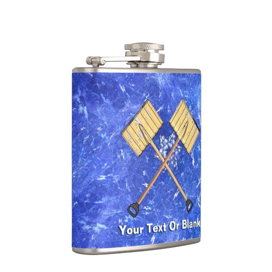 Sneeuwschokkende bedrijven heupfles (Rechts)