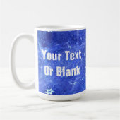 Sneeuwschokkende bedrijven koffiemok (Links)