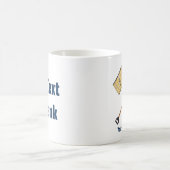 Sneeuwschokkende bedrijven koffiemok (Center)