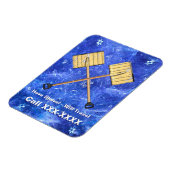 Sneeuwschokkende bedrijven magneet (Linkerzijde)