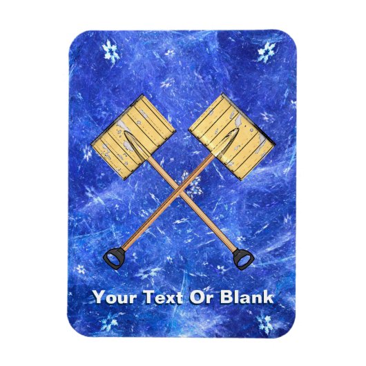 Sneeuwschokkende bedrijven magneet (Verticaal)