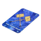 Sneeuwschokkende bedrijven magneet (Linkerzijde)