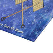 Sneeuwschokkende bedrijven snijplank (Hoek)