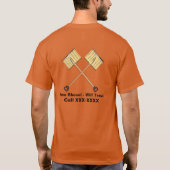 Sneeuwschokkende bedrijven t-shirt (Achterkant)