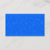 Sneeuwschokkende vallende sneeuw Visitekaartje (Achterkant)