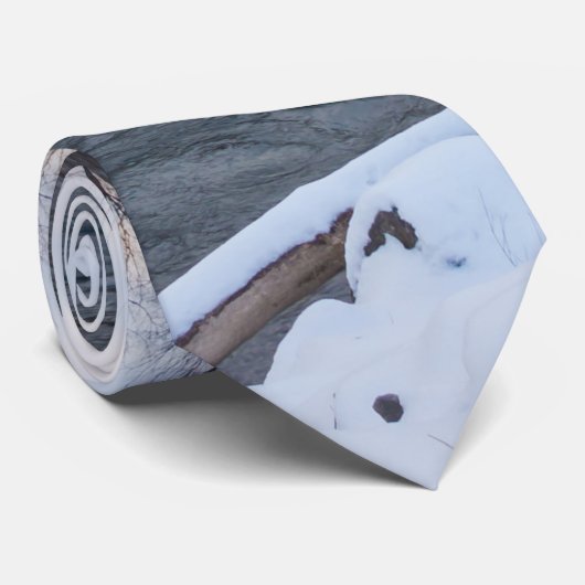 Sneeuwschoonty James River Stropdas (Opgerold)