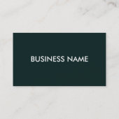 sneeuwschop visitekaartje (Achterkant)