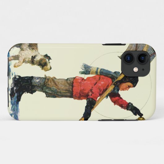 Sneeuwschoper Case-Mate iPhone Case (Achterkant (horizontaal))