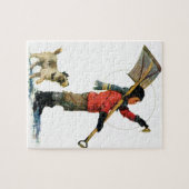 Sneeuwschoper Legpuzzel (Horizontaal)