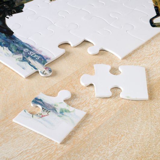 Sneeuwschoper Legpuzzel (Zijkant)