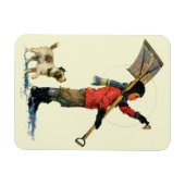 Sneeuwschoper Magneet (Horizontaal)