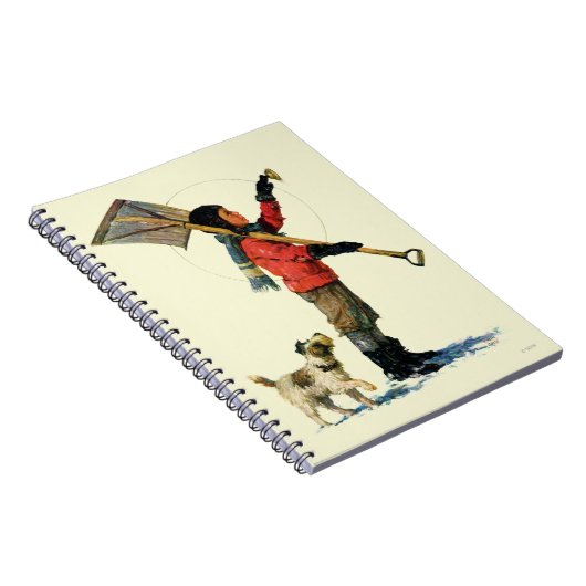 Sneeuwschoper Notitieboek (Rechterzijde)