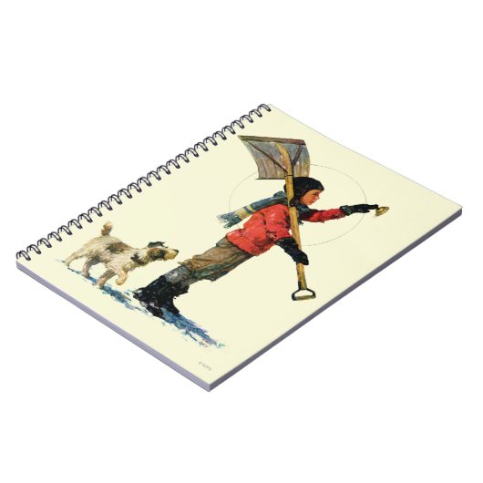 Sneeuwschoper Notitieboek (Linkerzijde)