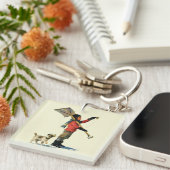 Sneeuwschoper Sleutelhanger (Voorkant Rechts)