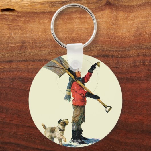 Sneeuwschoper Sleutelhanger (Voorkant)