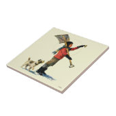 Sneeuwschoper Tegeltje (Zijkant)