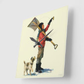 Sneeuwschoper Vierkante Klok (Hoek)