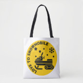 Sneeuwscooter 50 tote bag (Voorkant)