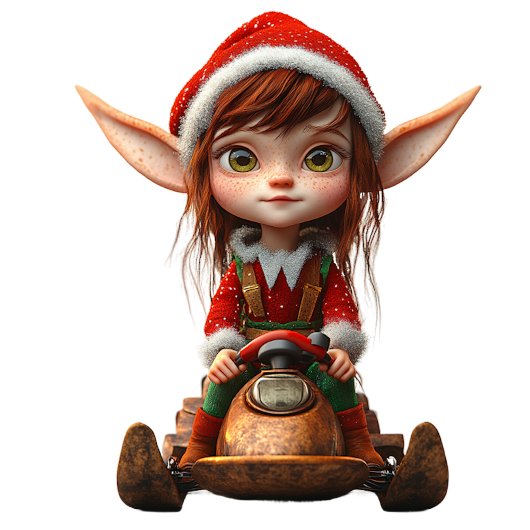 Sneeuwscooter Christmas Elf Peuter's T-shirt