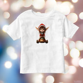 Sneeuwscooter Christmas Elf Peuter's T-shirt