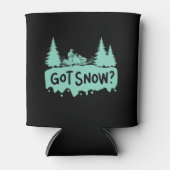 Sneeuwscooter - Got Snow Funny Snowmobiling Blikjeskoeler (Voorkant)