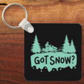 Sneeuwscooter - Got Snow Funny Snowmobiling Sleutelhanger (Voorkant)