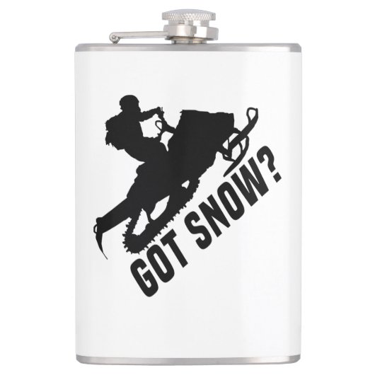 Sneeuwscooter - Kreeg Sneeuwscooter Geschenken Heupfles (Voorkant)