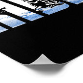 Sneeuwscooter Ride Sneeuwscooter Winter Sport Skie Poster (Hoek)