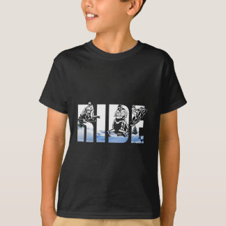 Sneeuwscooter Ride Sneeuwscooter Winter Sport Skie T-shirt