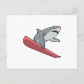 Sneeuwscooter Snowboarden Snowboard Briefkaart (Voorkant)