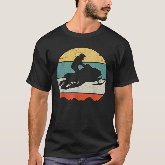 Sneeuwscooter T-shirt (Voorkant)