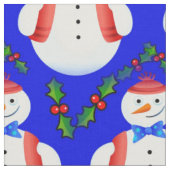 sneeuwscooter voor kerstmis stof (Close Up)