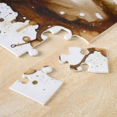 sneeuwscooterpuzzel legpuzzel (Zijkant)