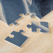 sneeuwscooterpuzzel legpuzzel (Zijkant)