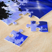 Sneeuwscooters in de Avalanche Legpuzzel (Zijkant)