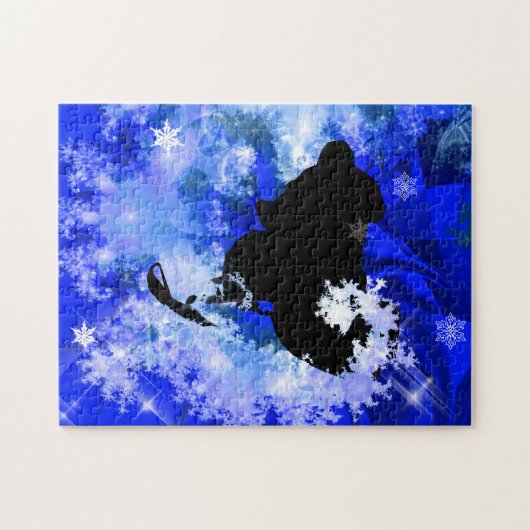 Sneeuwscooters in de Avalanche Legpuzzel (Horizontaal)