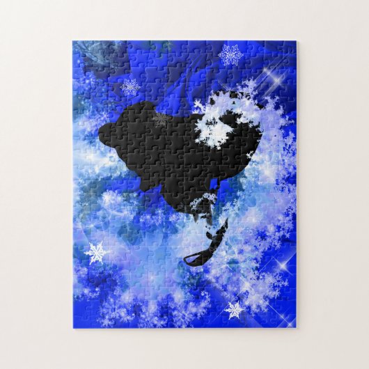 Sneeuwscooters in de Avalanche Legpuzzel (Verticaal)