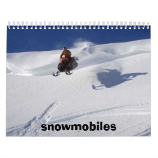 sneeuwscooters kalender