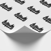 Sneeuwscooters - Kreetsneeuw Cadeaupapier (Hoek)