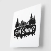 Sneeuwscooters - Kreetsneeuw Vierkante Klok (Hoek)