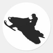 sneeuwscooters sticker (Voorkant)