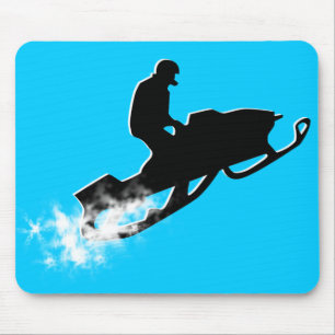 sneeuwscootreductie muismat