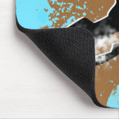 sneeuwscootreductie muismat (Hoek)