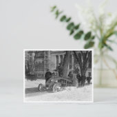  sneeuwscrapper briefkaart (Staand voorkant)