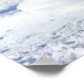 Sneeuwsculptuur, Quebec, Canada Poster (Hoek)