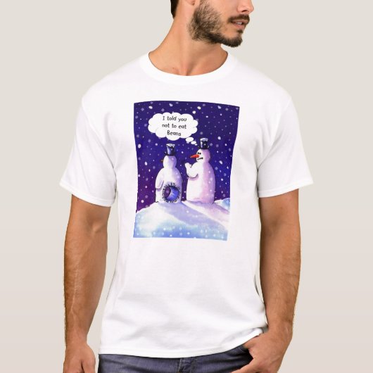Sneeuwse Humor op zijn best T-shirt (Voorkant)