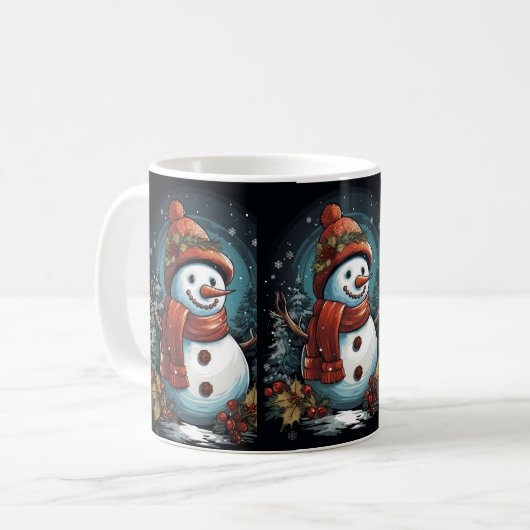 sneeuwse mok (Voorkant links)