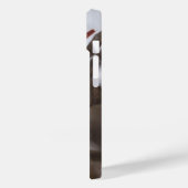 Sneeuwse Storm kardinale iPhone draagtas Case-Mate iPhone Case (Achterkant / Links)