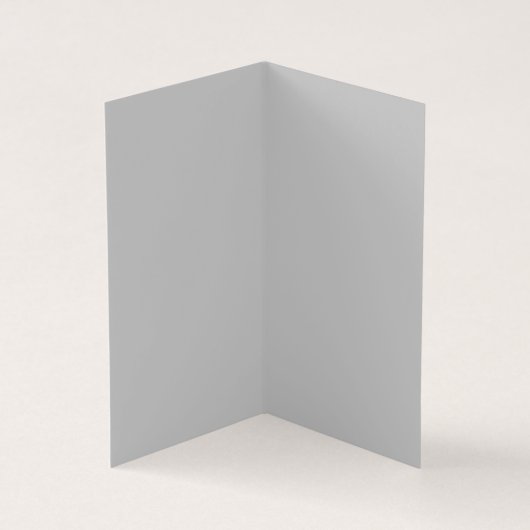 SneeuwSjabloon Gevouwen Kaart (Binnen)