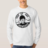 sneeuwskate t-shirt (Voorkant)